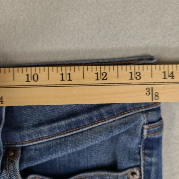 J. Crew Women's Skinny Jeans Size 25/26 Stretch Blue‎ Pants 27x25 Measured - Picture 7 of 10